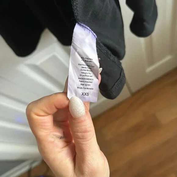 LuLaRoe Black Dress xxs - Picture 3 of 6